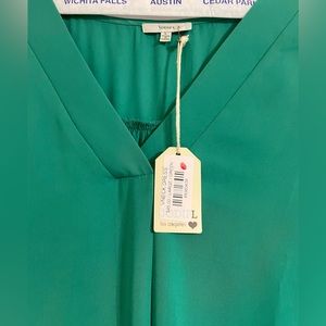 JODIFL Kelly Green Sleeveless Dress